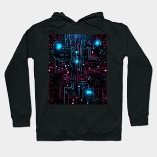 Techno patern Hoodie